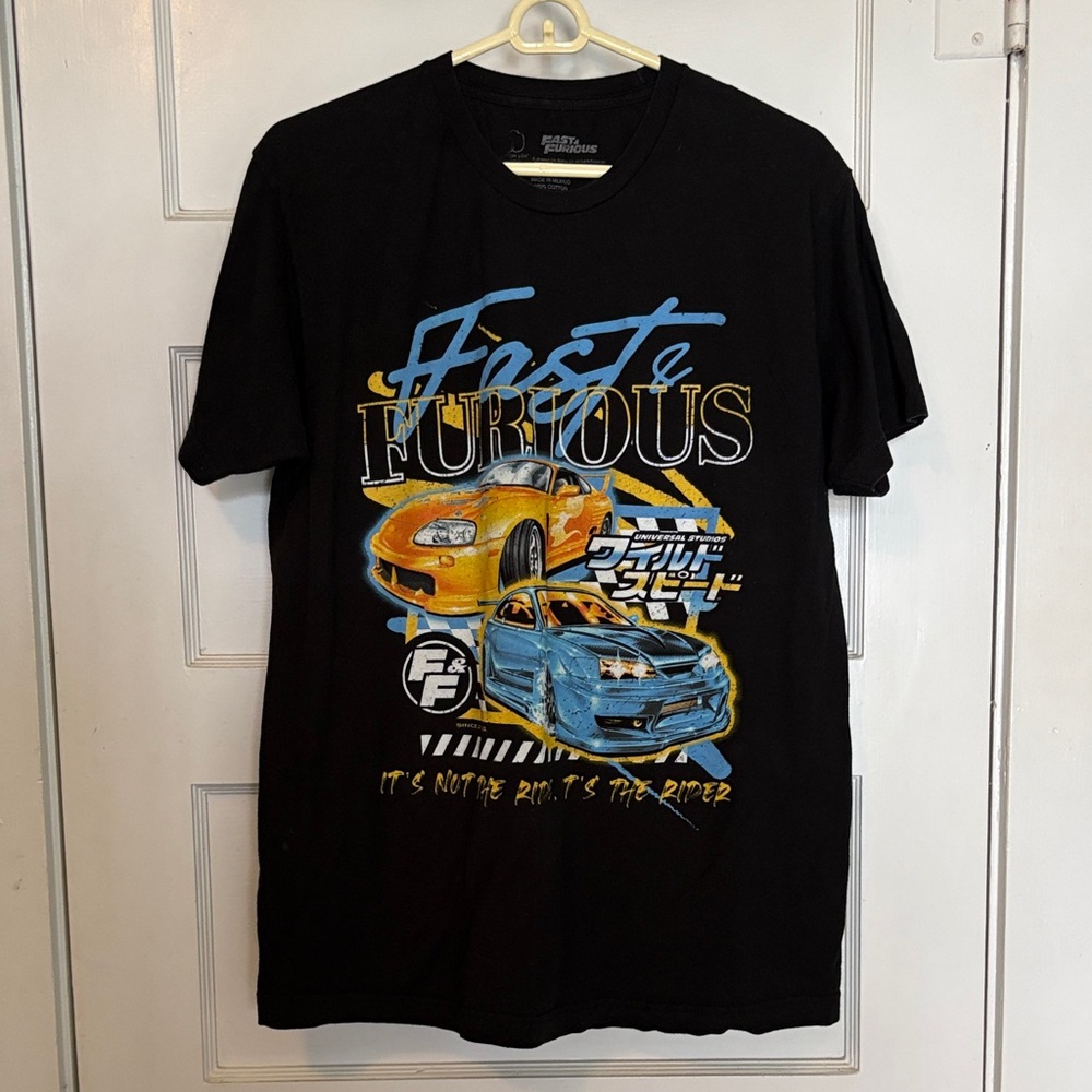 Universal Studios Fast & Furious Men’s Graphic Tee Size L (42/44) - Picture 1 of 4